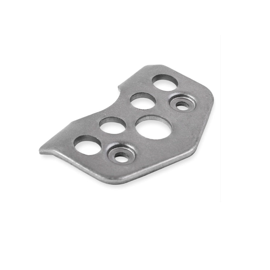 Earls | Light-Weight Quarter-Turn Weld Plate - 5/16 in - Rivet/Spring Spacing 1 in.