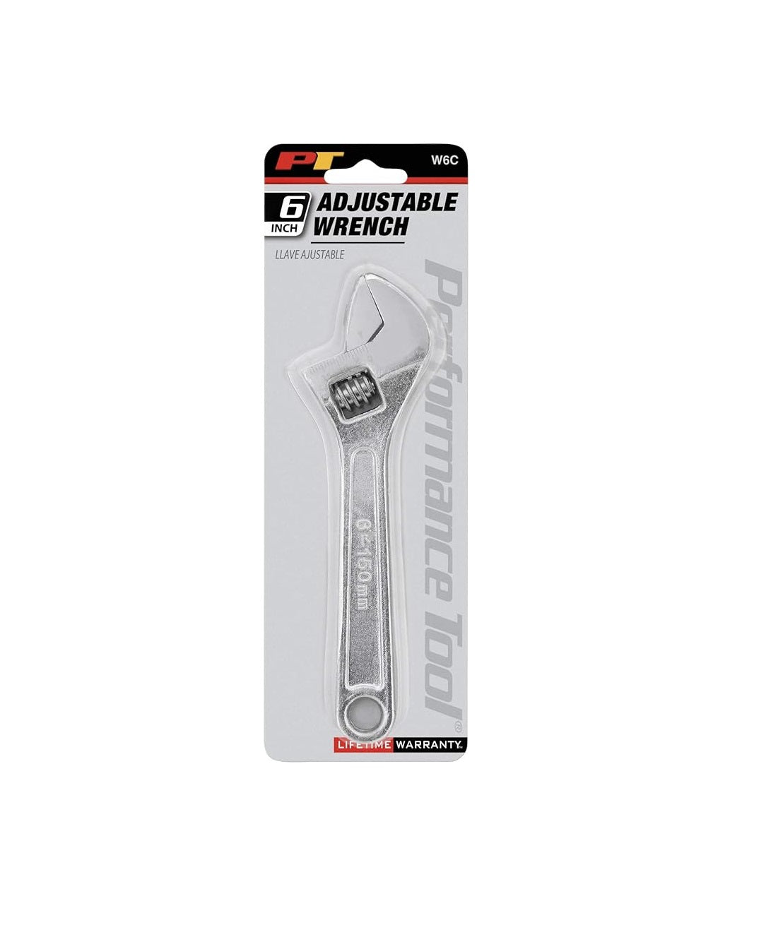 Performance Tool | 6" (150mm) Adjustable Wrench