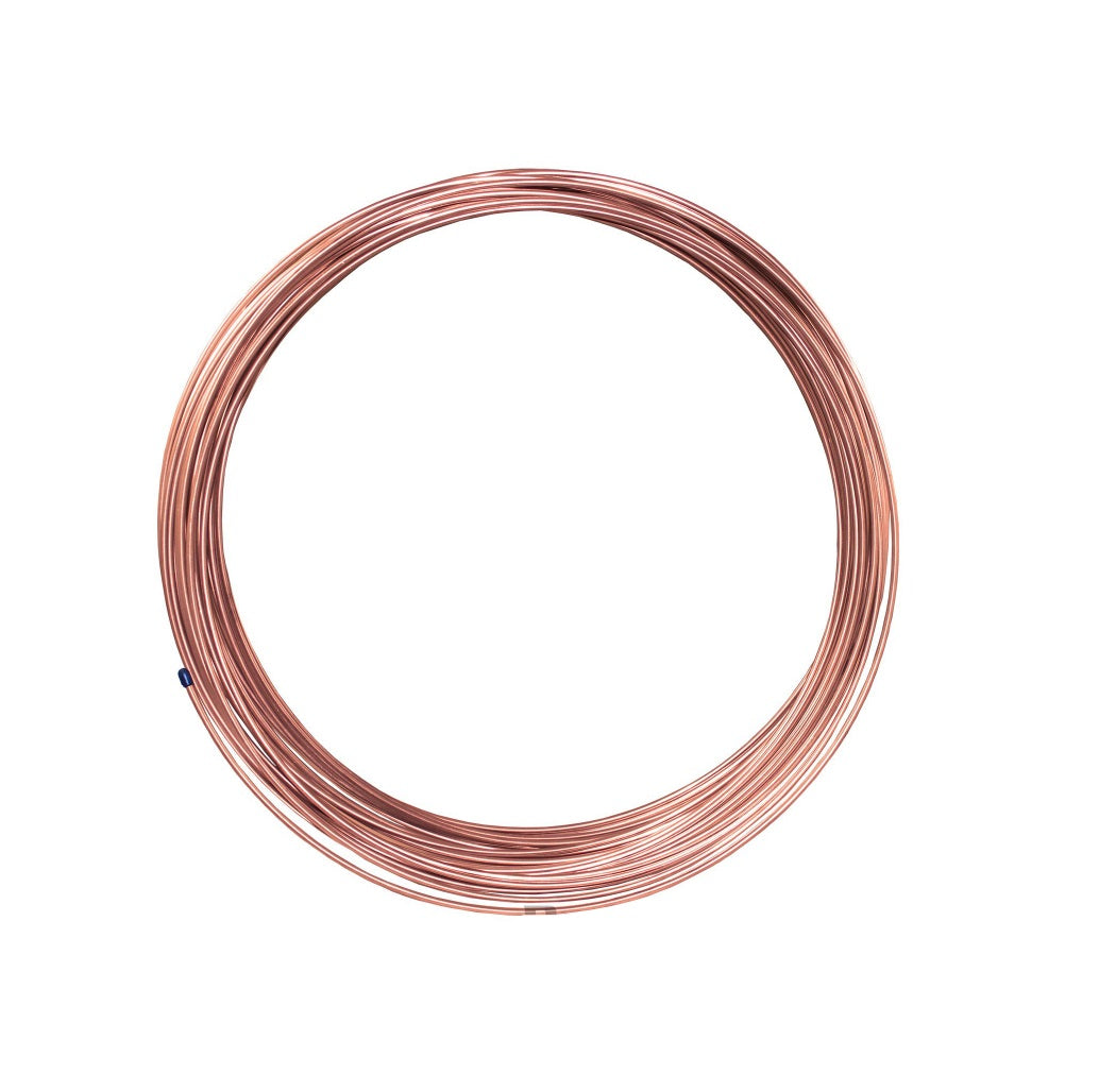 AGS | Nickel/Copper Brake Line Tubing Coil - 3/16" (25ft - 7.6m)