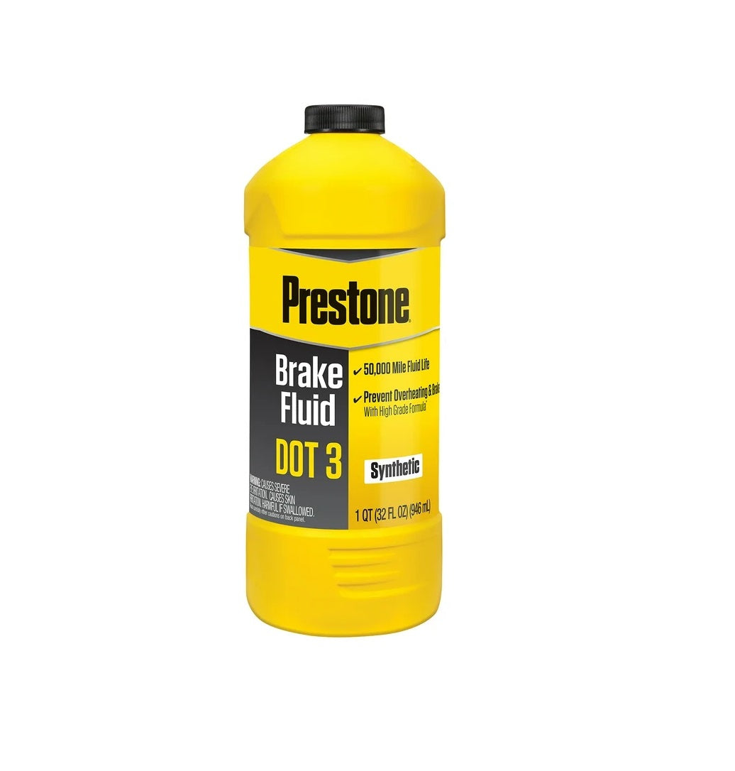 Prestone | Hi-Temp Synthetic DOT 3 Brake Fluid - 946ml