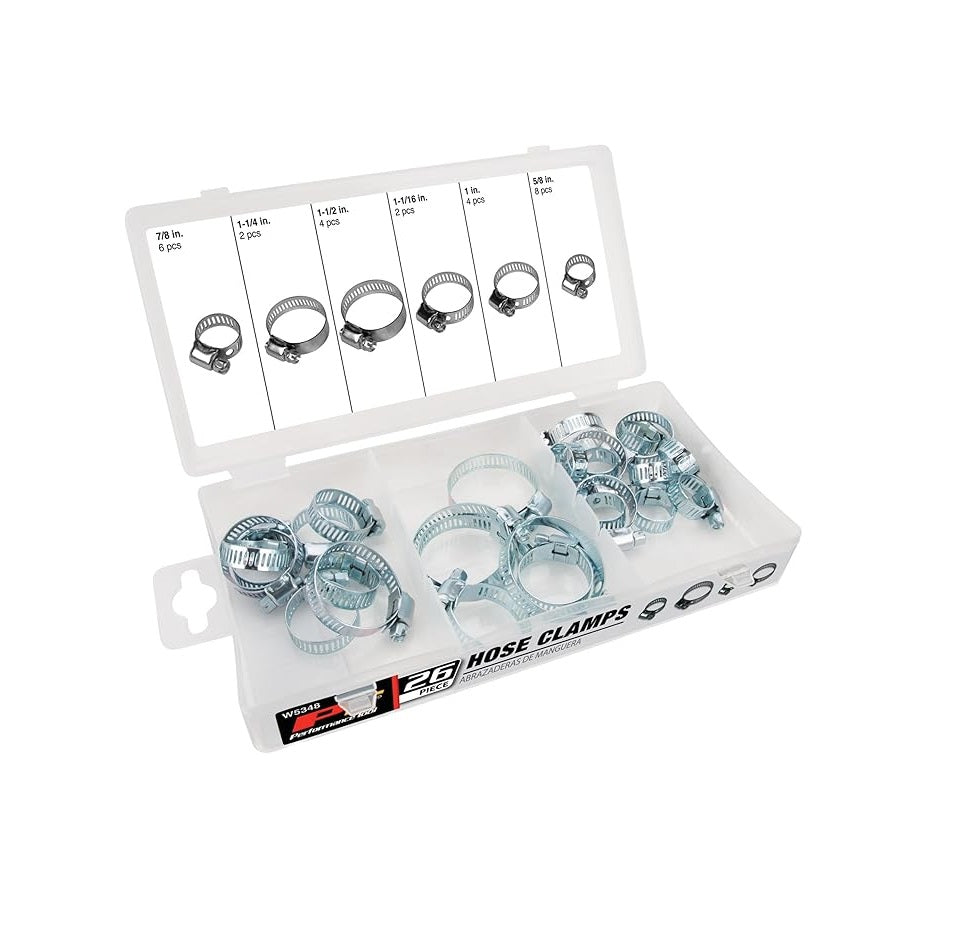 Performance Tool | 26 pc. Hose Clamp Assortment