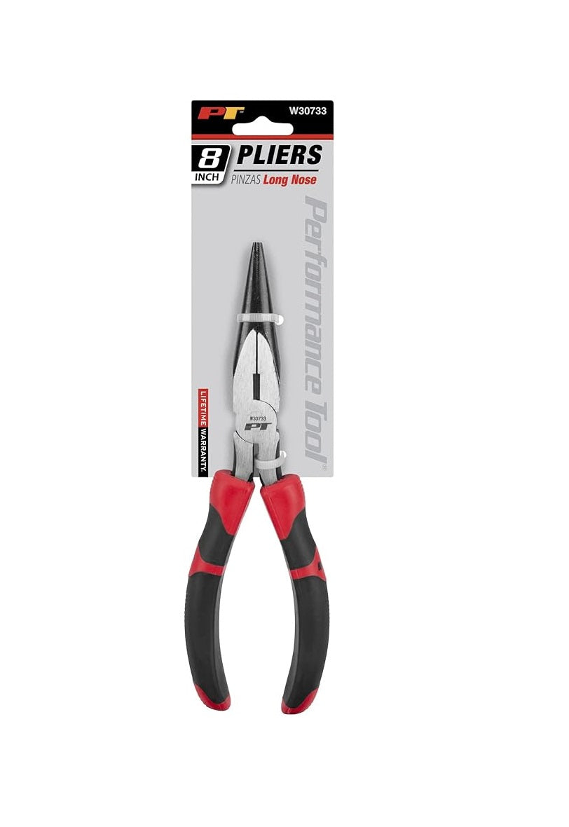 Performance Tool | 8" Long Nose Pliers