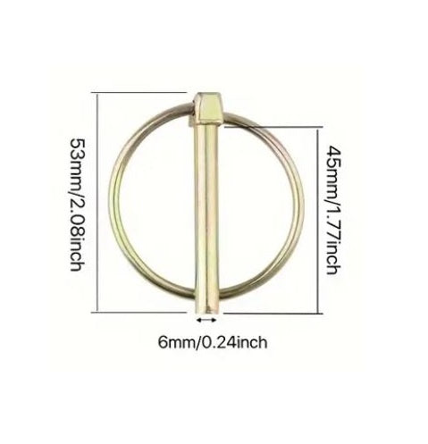 JMH | Lynch Pin 6mm x 45mm