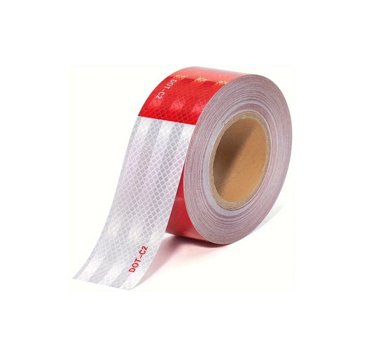 JMH | DOT-C2 Red & White Reflective Tape