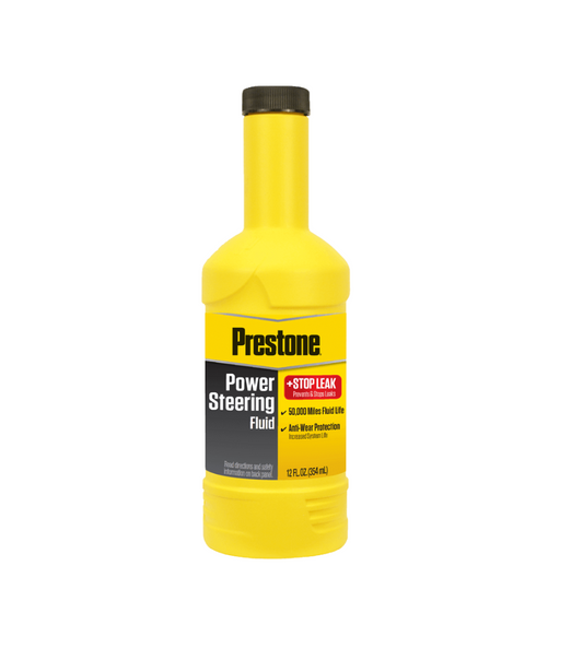 Prestone | Power Steering Fluid Plus Stop Leak - 354ml