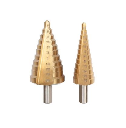 Performance Tool | 2 Piece Step Drill Bit Set