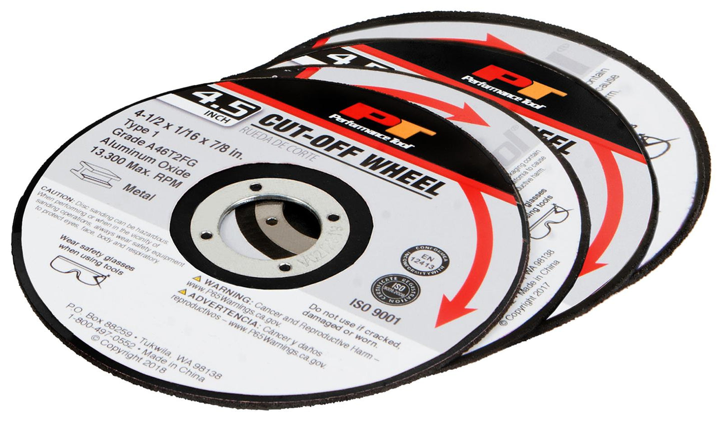 Performance Tool | Cut Off Disc - 115 x 1.5 x 22mm (5 pack)